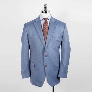 Lauren Ralph Lauren Blue Light Blazer 46L Long